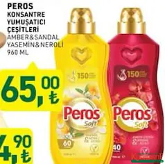 PEROS KONSANTRE YUMUŞATICI ÇEŞİTLERİ 960 ML